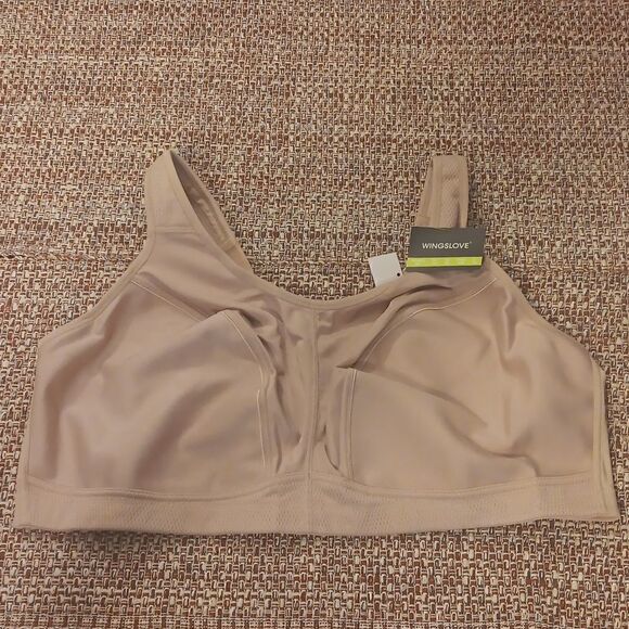 New 48D WingsLove High Support Non Padded Lifting And Shaping Sports Bra - Picture 4 of 10